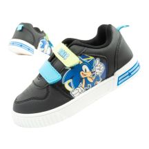 Leomil Sonic buty sportowe dziecięce sneakersy lekkie na rzep czarne