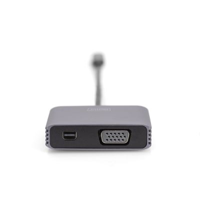 5. Kabel adapter graficzny USB Typ C na miniDisplayPort/VGA 4K 30Hz UHD 0,2m