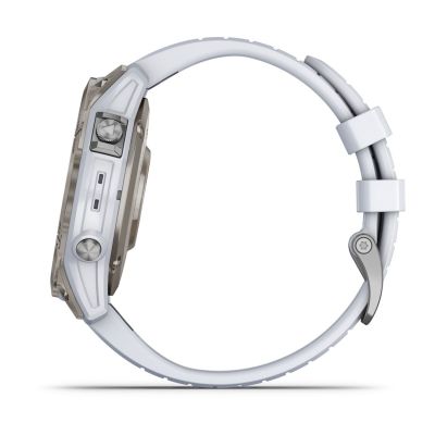 12. Zegarek sportowy Garmin Epix Pro Gen 2 Sapphire 47mm Titanium Whitestone