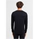 9. Koszulka męska Odlo BL TOP crew neck l/s MERINO 200 roz. M Czarna