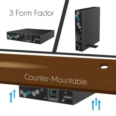 2. POWER WALKER UPS LINE-IN VI 2000 RLP 2000VA 8X IEC C13/USB-B/EPO/LCD/2U