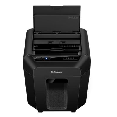 4. Fellowes Niszczarka AutoMax 80M, 4 x 12 mm, P-4 czarna