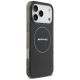4. Etui AMG Double Layer Transparent Smocked MagSafe do iPhone 17 Pro Max - czarne