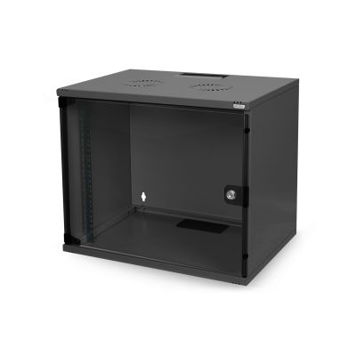 Digitus Szafa sieciowa wisząca 19" 7U rack 540x400, drzwi szyba, szary, niedzielona, niezłożona, 60kg