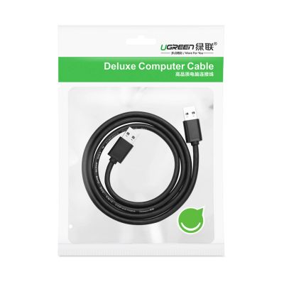 5. Ugreen kabel USB - USB 2.0 480 Mb/s 1,5 m - czarny (US102)