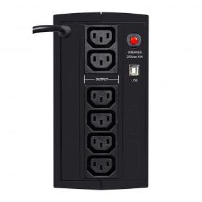 6. Zasilacz UPS EVER DUO 850 AVR USB (TWR; 850VA) (T/DAVRTO-000K85/00)
