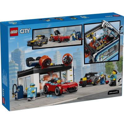 4. LEGO City 60497 - Automatyczna myjnia samochodowa