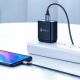 3. Kabel Ugreen US288 60124 USB-A / USB-C QC 3.0 3A 0.25m - szary