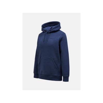 2. Bluza męska PEAK PERFORMANCE Original Small Logo Hood Men kolor granatowy