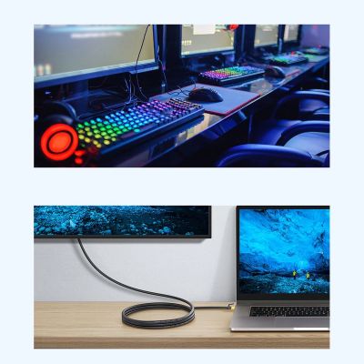 18. Baseus Speed Seven szybki kabel sieciowy RJ45 10Gbps 1m czarny (WKJS010101)