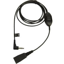 Kabel audio Jabra 8735-019 0,5 m QD 3.5mm Czarny