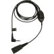 Kabel audio Jabra 8735-019 0,5 m QD 3.5mm Czarny