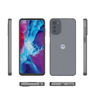 3. Ultra Clear 0.5mm etui Motorola Moto E32 cienki pokrowiec przezroczyste