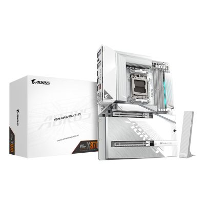 2. GIGABYTE X870 AORUS STEALTH ICE AMD X870 Gniazdo AM5 ATX