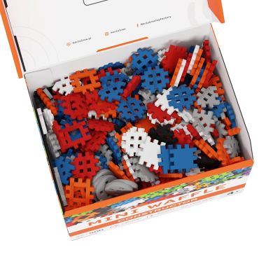 6. MARIOINEX Klocki Mini Waffle Konstruktor, 500 elementów