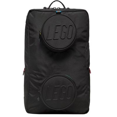 5. LEGO Brick 1x2 Backpack 20204-0354 Czarne One size