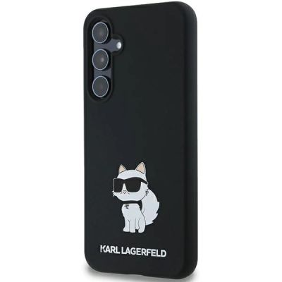 2. Etui Karl Lagerfeld Silicone Choupette na Samsung Galaxy A35 - czarne