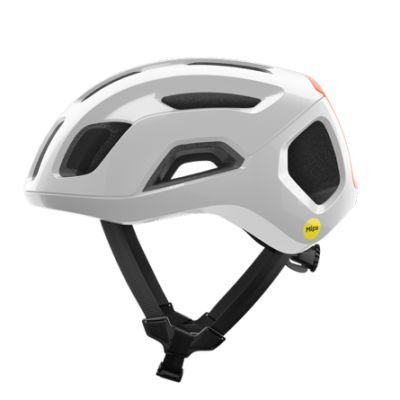 Kask rowerowy POC Ventral Air MIPS biało pomarańczowy