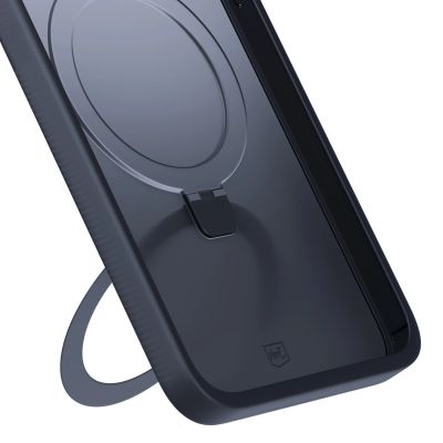 5. Etui 3mk Smoke Case Mag&Stand na Apple iPhone 16 - czarne