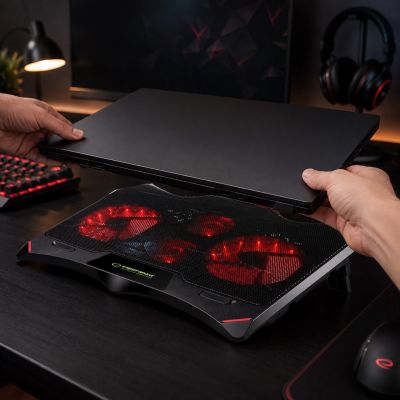 14. ESPERANZA PODSTAWKA CHŁODZĄCA GAMING BURAN EGC102