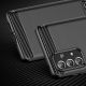 2. Carbon Case elastyczne etui pokrowiec Samsung Galaxy A73 czarny