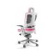 2. Fotel biurowy Wau 2 BL401 tkanina magenta/biały