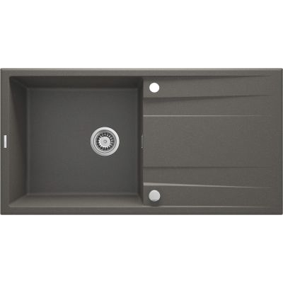 Zlewozmywak granitowy 1-komorowy z ociekaczem ZQE_T713 5907650874232