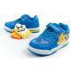 8. Leomil buty sportowe dziecięce sneakersy Pokemon lekkie na rzep LED niebieskie