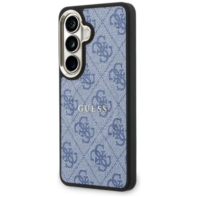 2. Etui Guess 4G Embossed Ring MagSafe na Samsung Galaxy S26 - niebieskie