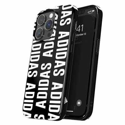 9. Etui Adidas OR SnapCase Logo na iPhone 14 Pro - czarne