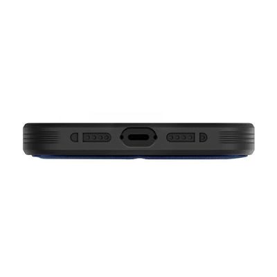 5. Etui UNIQ Transforma Magclick Charging na iPhone 14 Pro - niebieskie