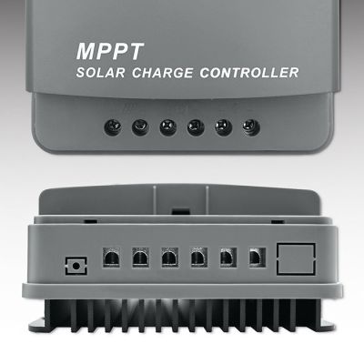 6. Solarny regulator ładowania MPPT Qoltec 53662 z czujnikiem temperatury 30A 12V/24V LCD 2xUSB Bluetooth APP GEL LiFePO4