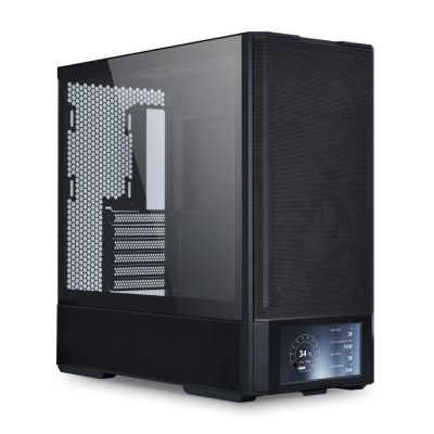 Lian Li LANCOOL 207 Digital PC-Gehäuse, Midi-Tower, ATX, Tempered Glass, kolor czarny