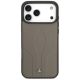 3. Etui Mercedes Leather The Move MagSafe na iPhone 17 Pro Max - beżowe