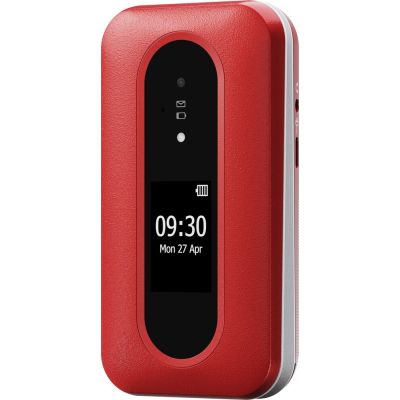 9. Doro Leva L30 7,11 cm (2.8") 142,7 g Czerwony, Biały Telefon funkcjonalny
