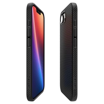 13. Etui Spigen Liquid Air na iPhone 16e / 17e - czarny mat