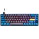 2. Ducky One 3 SF DayBreak klawiatura Gaming USB US English Czarny, Niebieski