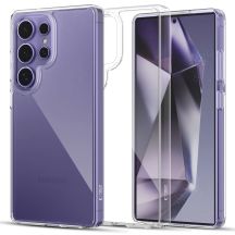 Etui Tech-Protect Flexair Hybrid na Samsung Galaxy S25 Ultra - przezroczyste