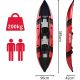 68. KAJAK 2-OSOBOWY SET 385x96x42CM LAMINOWANY PVC 200KG ENERO