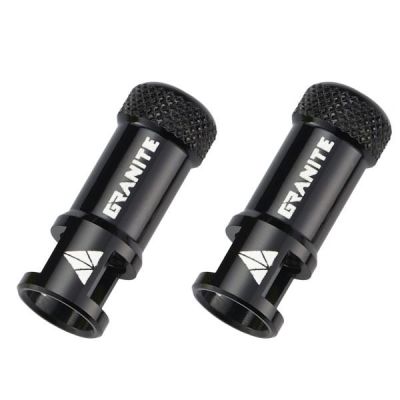 GRANITE kapturki na wentylki FV JUICY czarne