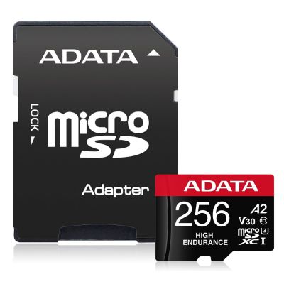 3. ADATA MicroSDXC 256 GB Class 10 UHS-I/U3 A2 V30