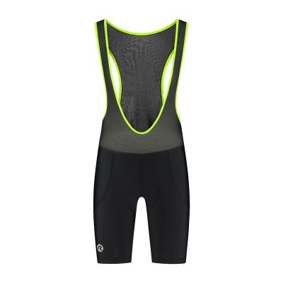 Rogelli spodenki na szelkach CORE czar-fluor 2XL