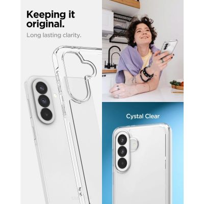 9. Etui Spigen Ultra Hybrid na Samsung Galaxy A37 5G - przezroczyste