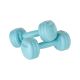 9. Zestaw hantelek bitumicznych 20kg ( 2x1kg + 2x2kg + 2x3kg + 2x4kg ) , REBEL ACTIVE
