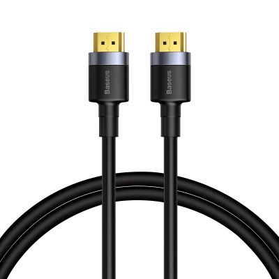 Kabel Baseus Cafule HDMI / HDMI 2.0 4K 60 Hz 3D 18 Gbps 1m - czarny