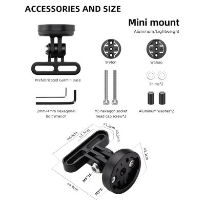 4. Rockbros uchwyt rowerowy FK-307 czarny
