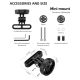 4. Rockbros uchwyt rowerowy FK-307 czarny