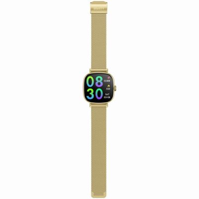 12. Smartwatch Gravity Złoty Bransoleta + Pasek GT32-1