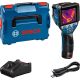 11. Bosch GTC 600 C Noise equivalent temperature difference (NETD) IR Czarny, Niebieski 256 x 192 px Wbudowany wyświetlacz LCD