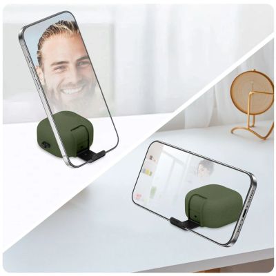 6. Etui Tech-Protect Slim Hook na Samsung Galaxy Buds 4 / 4 Pro - zielone